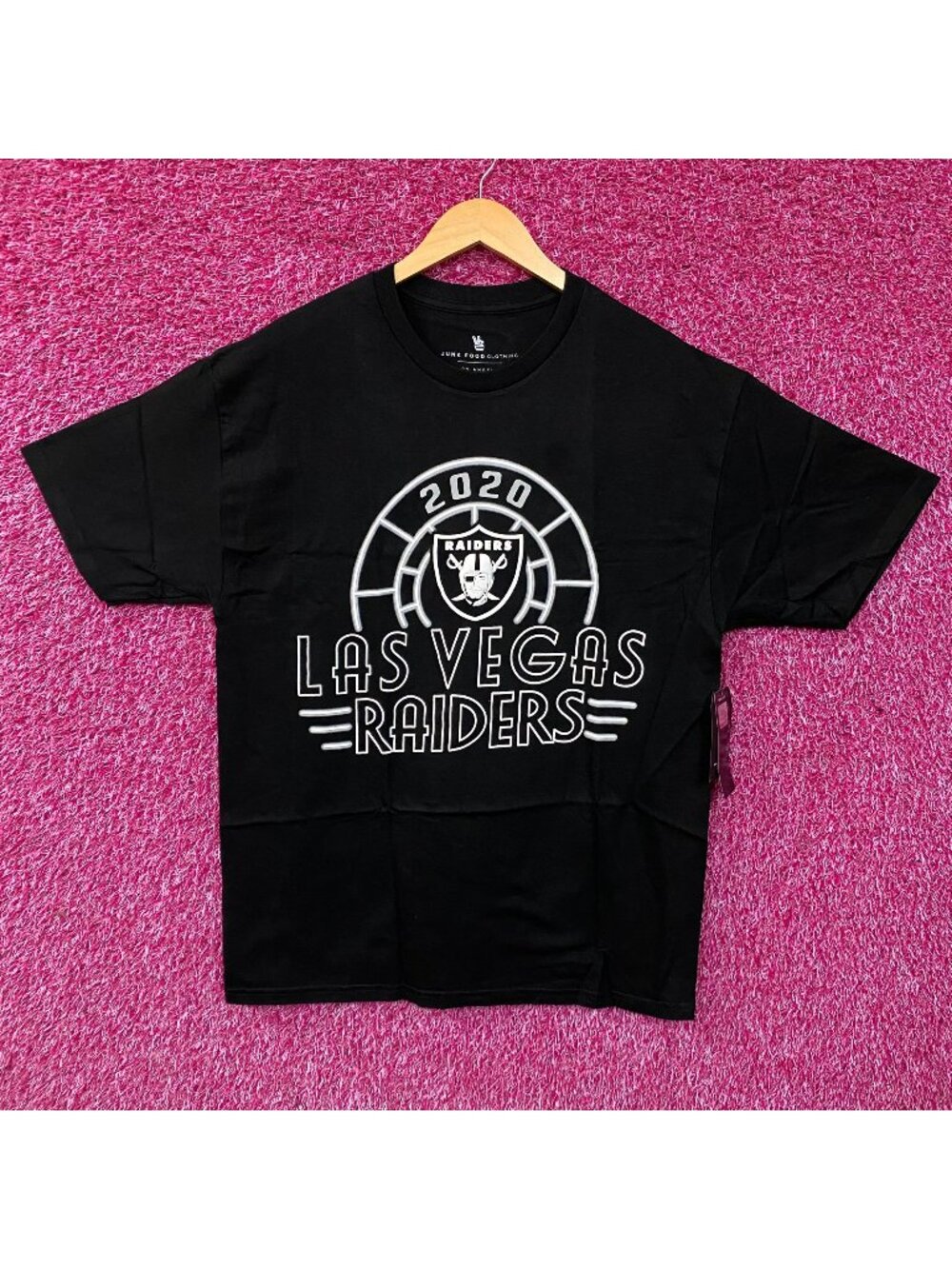 Junk Food New Era Las Vegas Raiders Graphic T-Shirt Large